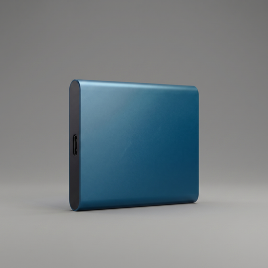 Portable high-speed SSD, front view