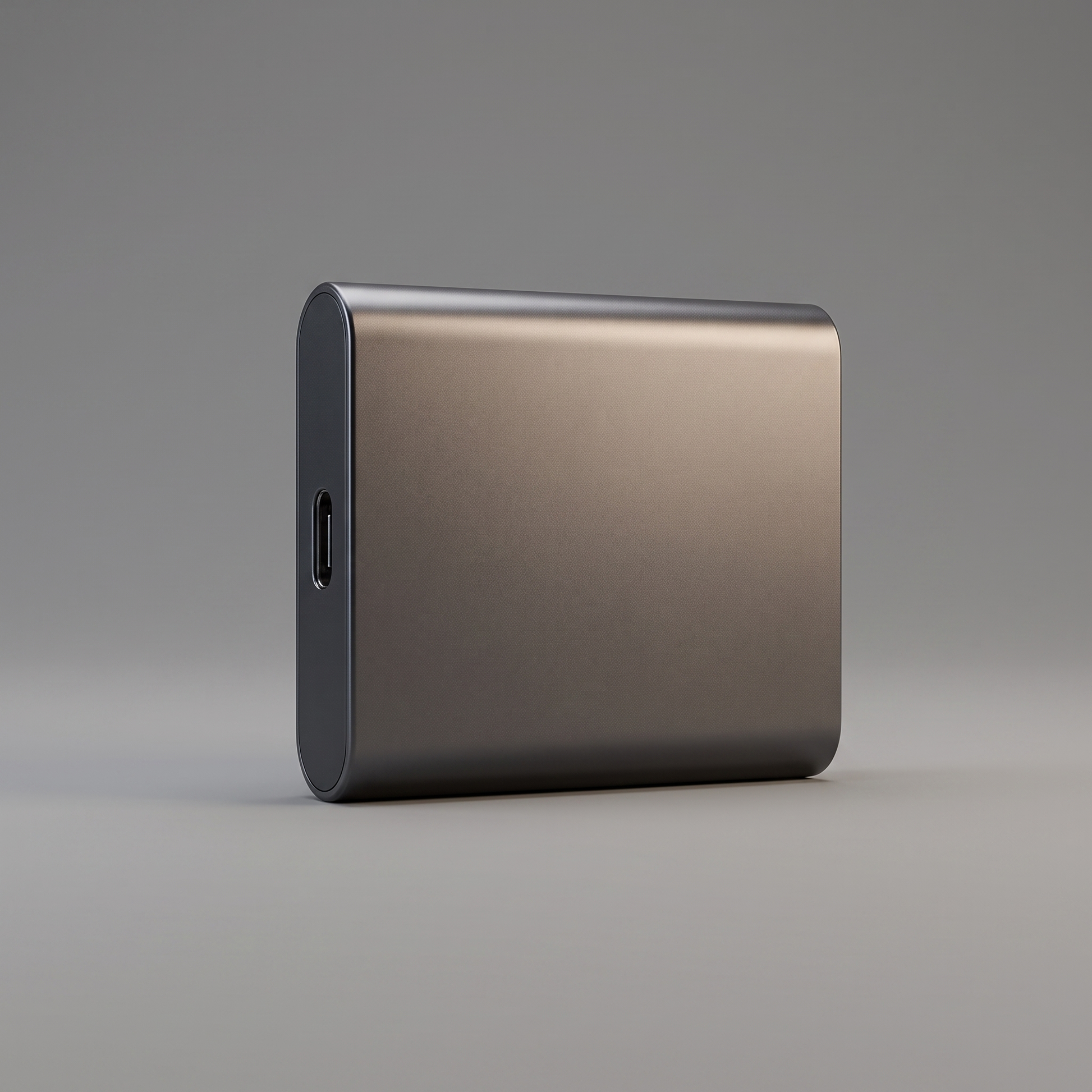USB-C portable SSD, front view